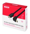 UNITEK Y-C1008 KABEL KĄTOW HDMI 2.0 270°  4K 2m - 1038450