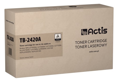 Toner Actis TB-2420A (zamiennik Brother TN-2420A; Supreme; 3000 stron; czarny) - 1511437