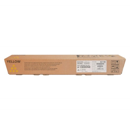 Ricoh Toner SP C830  821122, 821186 Yellow - 1493159