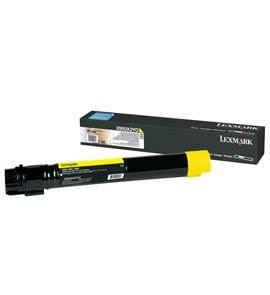 Lexmark Toner X950X2YG Yellow - 1493102