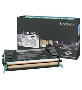Lexmark Toner C736H1KG Black - 1493100