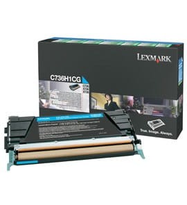 Lexmark Toner C736H1CG Cyan - 1493098