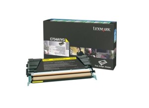 Lexmark Toner C734A1YG Yellow