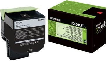 Lexmark Toner 80C2XKE Black - 1493062