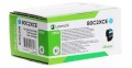 Lexmark Toner 80C2XCE Cyan - 1493060