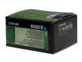 Lexmark Toner 80C2SCE Cyan - 1493055