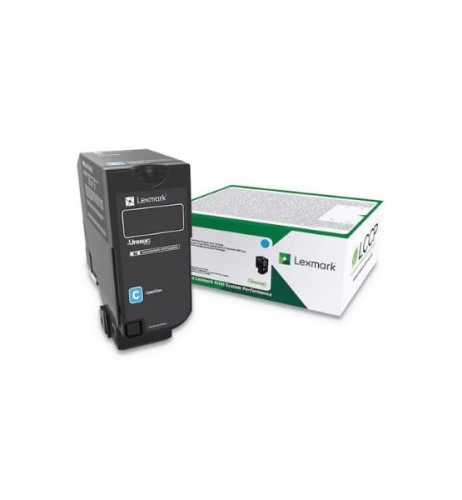 Lexmark Toner 74C2HCE Cyan - 1504359