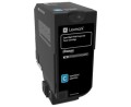 Lexmark Toner 74C2HCE Cyan - 1504358