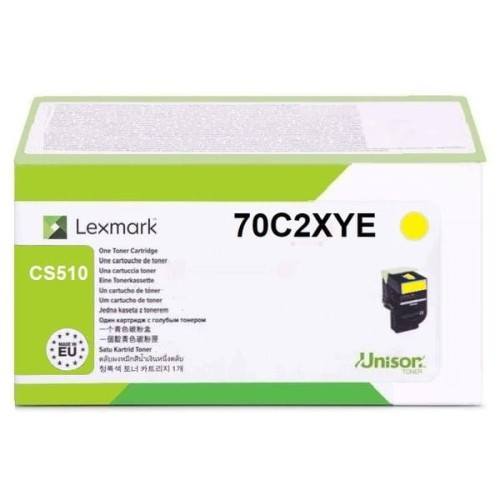 Lexmark Toner 70C2XYE Yellow - 1499278