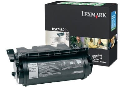 Lexmark Toner  12A7462 Black - 1493124