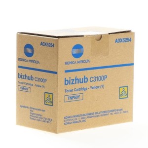 Konica-Minolta Toner TNP50  A0X5254 Yellow