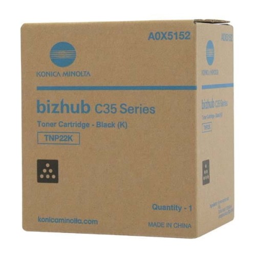 Konica-Minolta Toner TNP-22 A0X5152 Black - 1336400