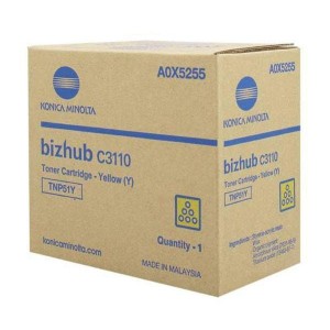 Konica Minolta Toner TNP-51 A0X5255 Yellow  5000