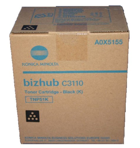 Konica Minolta Toner TNP-51 A0X5155 Black  5000 - 1493128