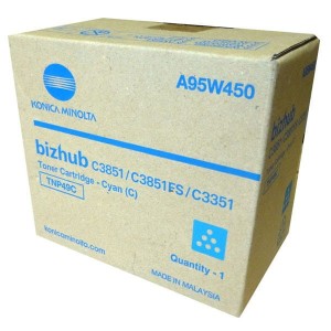 Konica Minolta Toner TNP-49 A95W450 Cyan 12000