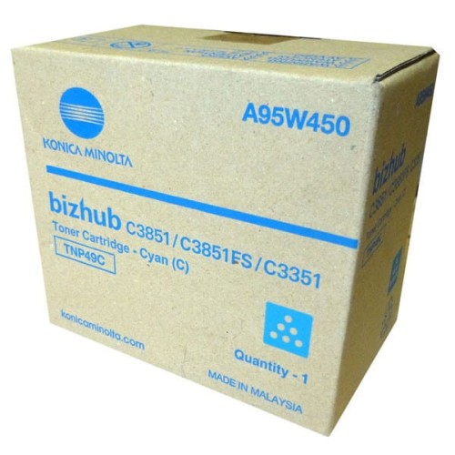 Konica Minolta Toner TNP-49 A95W450 Cyan 12000 - 1464360
