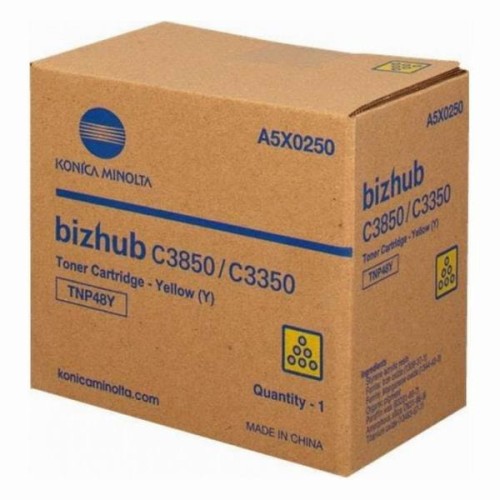 Konica Minolta Toner TNP-48 A5X0250 Yellow 10000 - 1464331