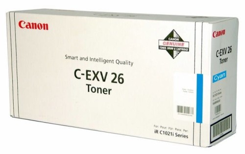 Canon Toner C-EXV26 (1659B006) Cyan, Wydajność 6000 stron. - 1464232