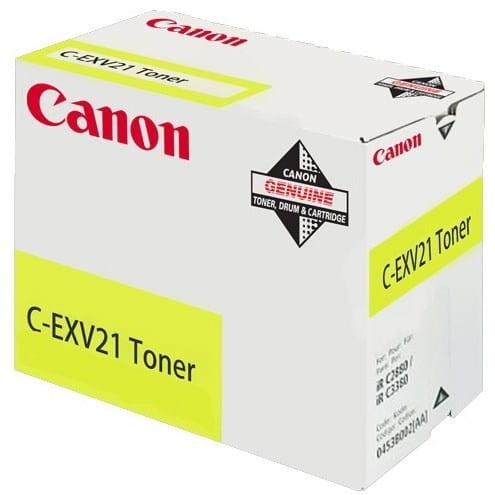 Canon Toner C-EXV21 (0455B002) Yellow, Wydajność 14000 stron. - 1504342