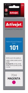 Activejet AE-101M Buteleczka z tuszem z atramentem (zamiennik Epson 101; Supreme; 70 ml; czerwony)