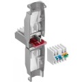 Wtyk Techly RJ45 STP Cat6 samozaciskowy, beznarzędziowy - 1469417