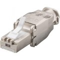 Wtyk Techly beznarzędziowy RJ45 STP Cat.6a samozaciskowy - 1469420