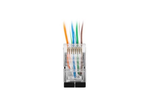Wtyk sieciowy Lanberg PLS-6020EZ RJ-45 8P8C kat. 6 FTP przelotowy 20 sztuk - 1398174