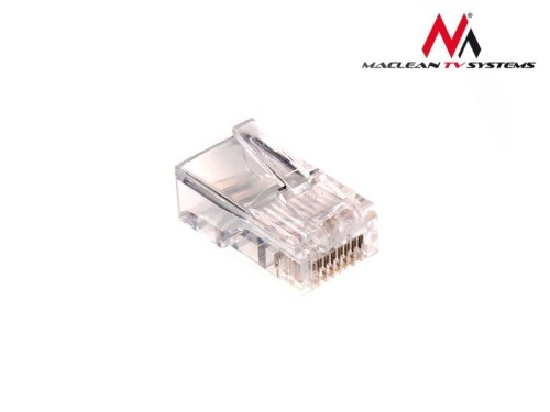 Wtyk RJ45 Maclean MCTV-662 8P8C 5e Drut - 982309