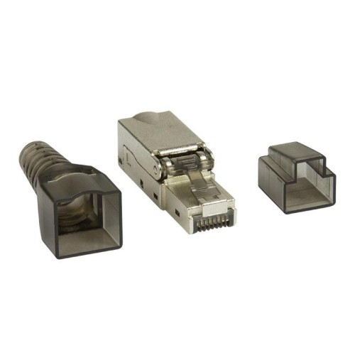 Wtyk RJ45 kat.6A FTP LogiLink MP0044 pozłacany styk 3µ, beznarzędziowy - 982222