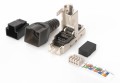 Wtyk RJ45 kat. 6A DIGITUS (8P8C) T568A/B 10GbE ekran., beznarzędziowy - 1396216