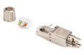 Wtyk RJ45 DIGITUS kat. 6A PoE 10GbE ekran., beznarzędziowy, zakręcany, metalowy dł.50mm - 980909
