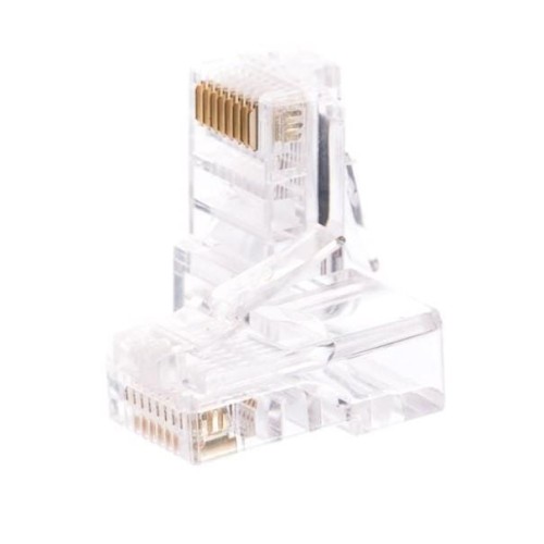 Wtyk RJ45 8p8c UTP drut, kat. 5e (100 szt) Netrack - 982491