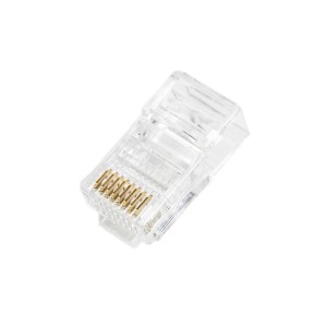 Wtyk RJ45 (8P8C) przelotowy DIGITUS kat.5e nieekranowany, AWG 26-24, opakowanie 100 szt.