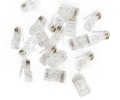 Wtyk RJ45 (8P8C) przelotowy DIGITUS kat.5e nieekranowany, AWG 26-24, opakowanie 100 szt. - 1396192