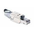 Wtyk modularny Intellinet RJ45 STP Cat.6a 10G ekaranowany, beznarzędziowy - 1396902