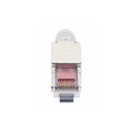 Wtyk modularny Intellinet RJ45 STP Cat.6a 10G ekaranowany, beznarzędziowy - 1396904