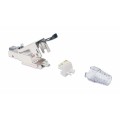 Wtyk modularny Intellinet RJ45 STP Cat.6a 10G ekaranowany, beznarzędziowy - 1396905