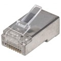 Wtyk modularny Intellinet RJ45 8P/8C STP Cat.5e 100szt. - 1396865