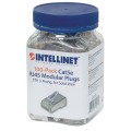 Wtyk modularny Intellinet RJ45 8P/8C STP Cat.5e 100szt. - 981505
