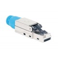 Wtyk Intellinet RJ45 Cat.8.1 STP samozaciskowy beznarzędziowy - 1529322