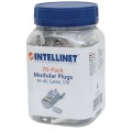 Wtyk Intellinet RJ45 8P/8C STP Cat.6a drut / linka 70szt. - 1529317