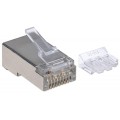 Wtyk Intellinet RJ45 8P/8C STP Cat.6a drut / linka 70szt. - 1529319