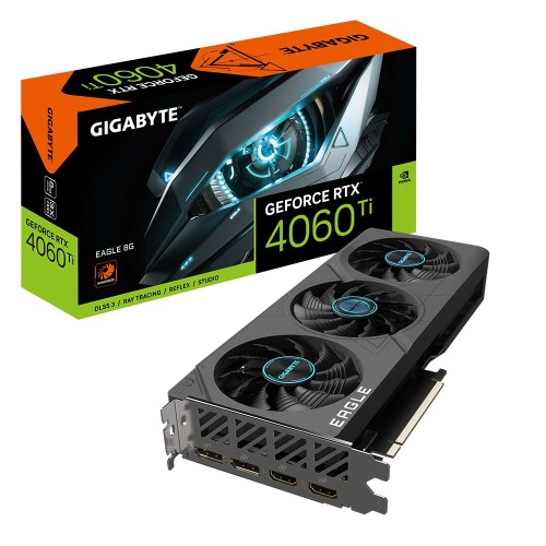 Karta VGA Gigabyte GeForce RTX 4060 Ti EAGLE 8G 8GB GDDR6 128bit 2xHDMI+2xDP PCIe4.0 - 1499581