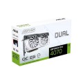 Karta VGA Asus GeForce RTX 4070 DUAL-RTX4070-O12G-WHITE 12GB GDDR6X 192bit HDMI+3xDP PCIe4.0 - 1526387