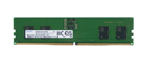 Samsung UDIMM non-ECC 8GB DDR5 1Rx16 4800MHz PC5-38400 M323R1GB4BB0-CQK - 1331279