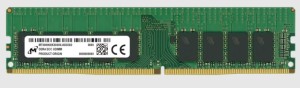 Micron UDIMM ECC 16GB DDR4 2Rx8 2666MHz PC4-21300 MTA18ASF2G72AZ-2G6