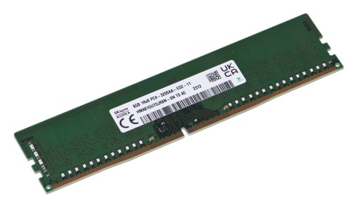 Hynix UDIMM ECC 8GB DDR4 1Rx8 3200MHz PC4-25600 HMA81GU7DJR8N-XN - 1484135