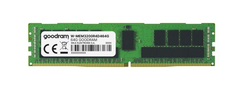 Goodram RDIMM 64GB DDR4 2Rx4 3200MHz PC4-25600 W-MEM3200R4D464G - 1430500