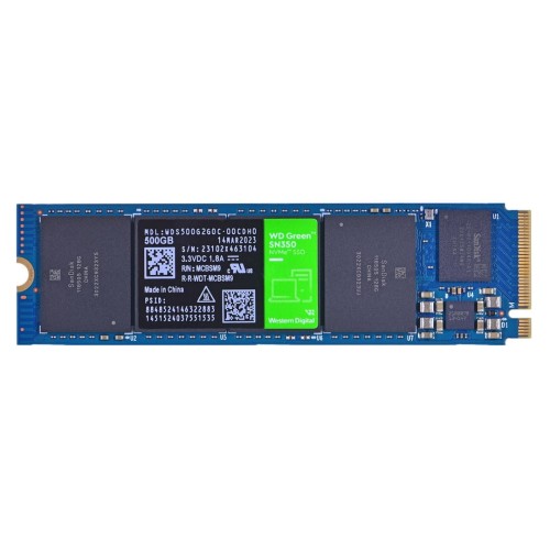 Dysk SSD WD Green SN350 WDS500G2G0C (500GB ; M.2 ; PCIe NVMe 3.0 x4) - 1470334