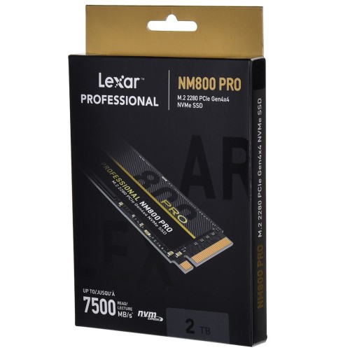 Dysk SSD Lexar NM800 PRO 2TB M.2 PCIe NVMe - 1470338